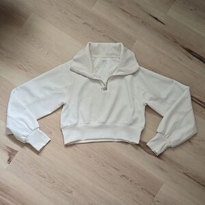 Abercrombie & Fitch Cream Sweatshirt